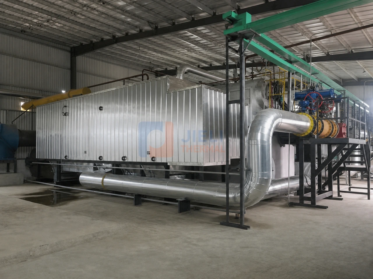 Sistema completo de caldera de vapor industrial SZS Sistema completo de caldera de vapor industrial SZS