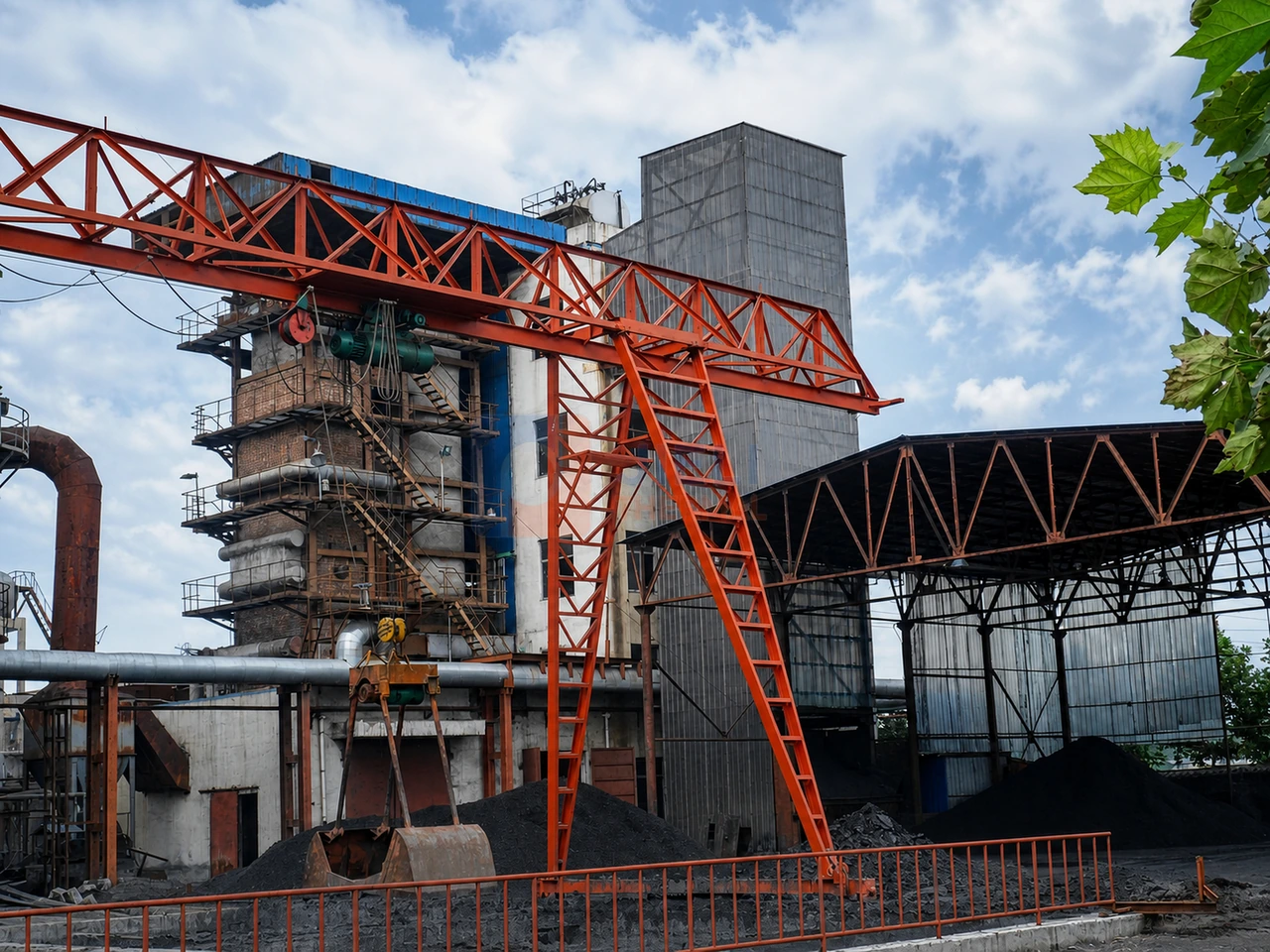 900 series coal fired circulating fluidized bed thermal oil heater project