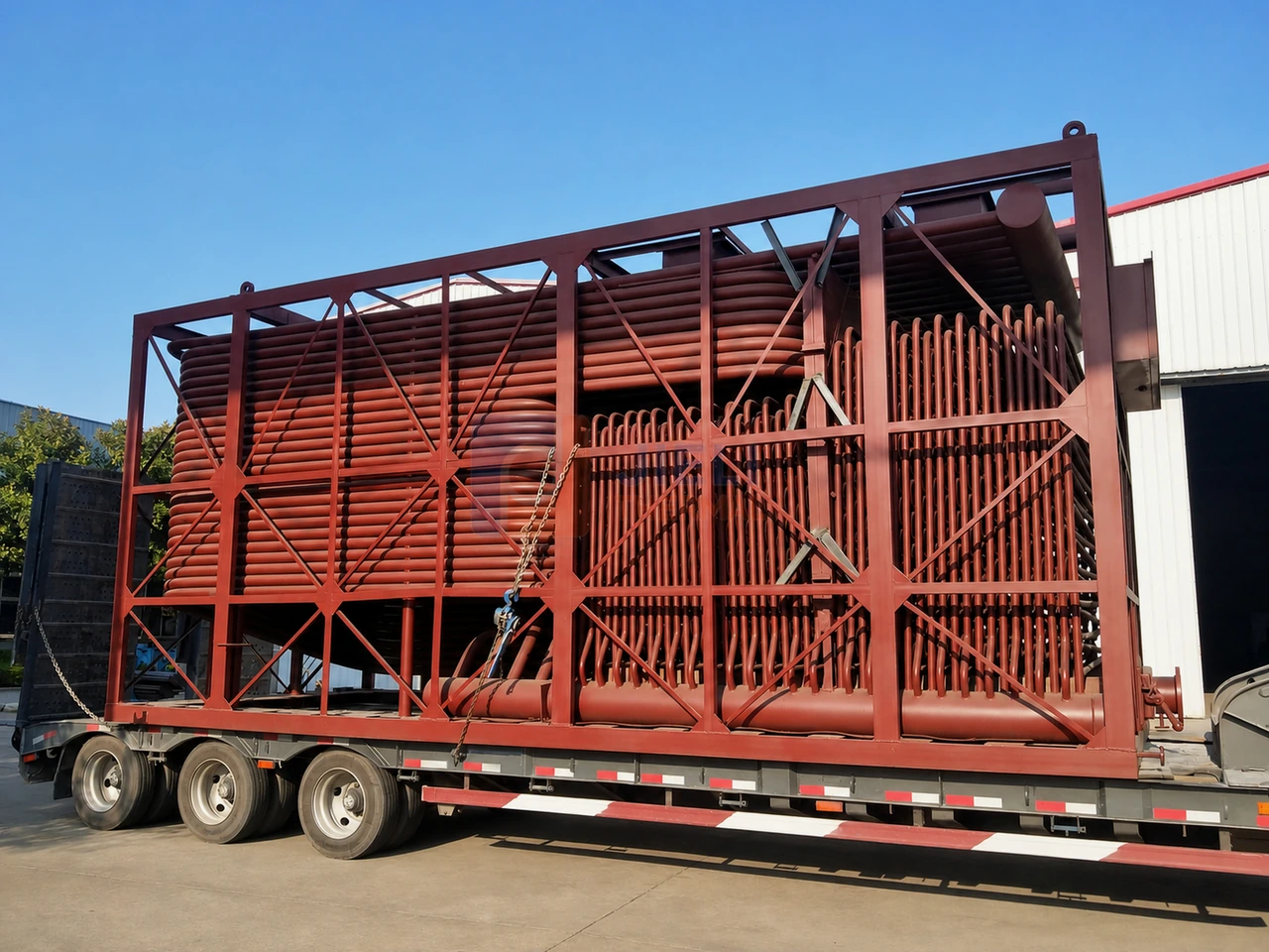 YLW-600 coal fired thermal oil heater coil